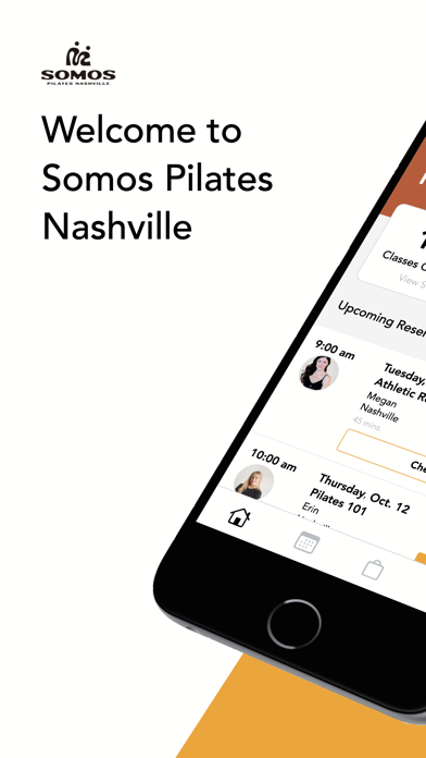 Somos Pilates Nashville iPhone screenshot 1 - Health & Fitness app