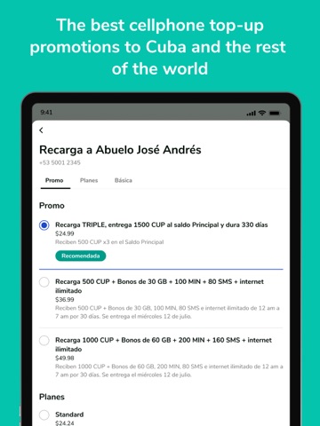 App screenshot