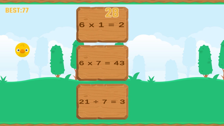 #1. Pon Pon Math (iOS) 由: Fan Wai Ho