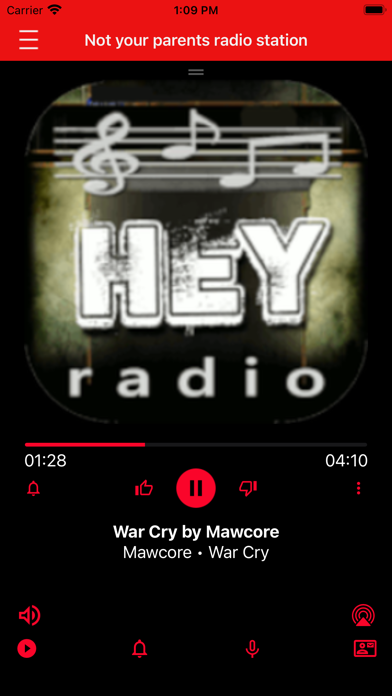 Screenshot #1 pour Hey Radio 88.9