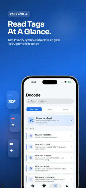 Laundry Care Decoder - Rinse screenshot 2