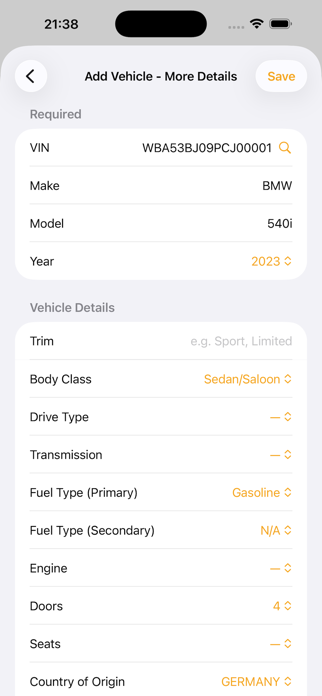 AutoVital Screenshot 1 of 10
