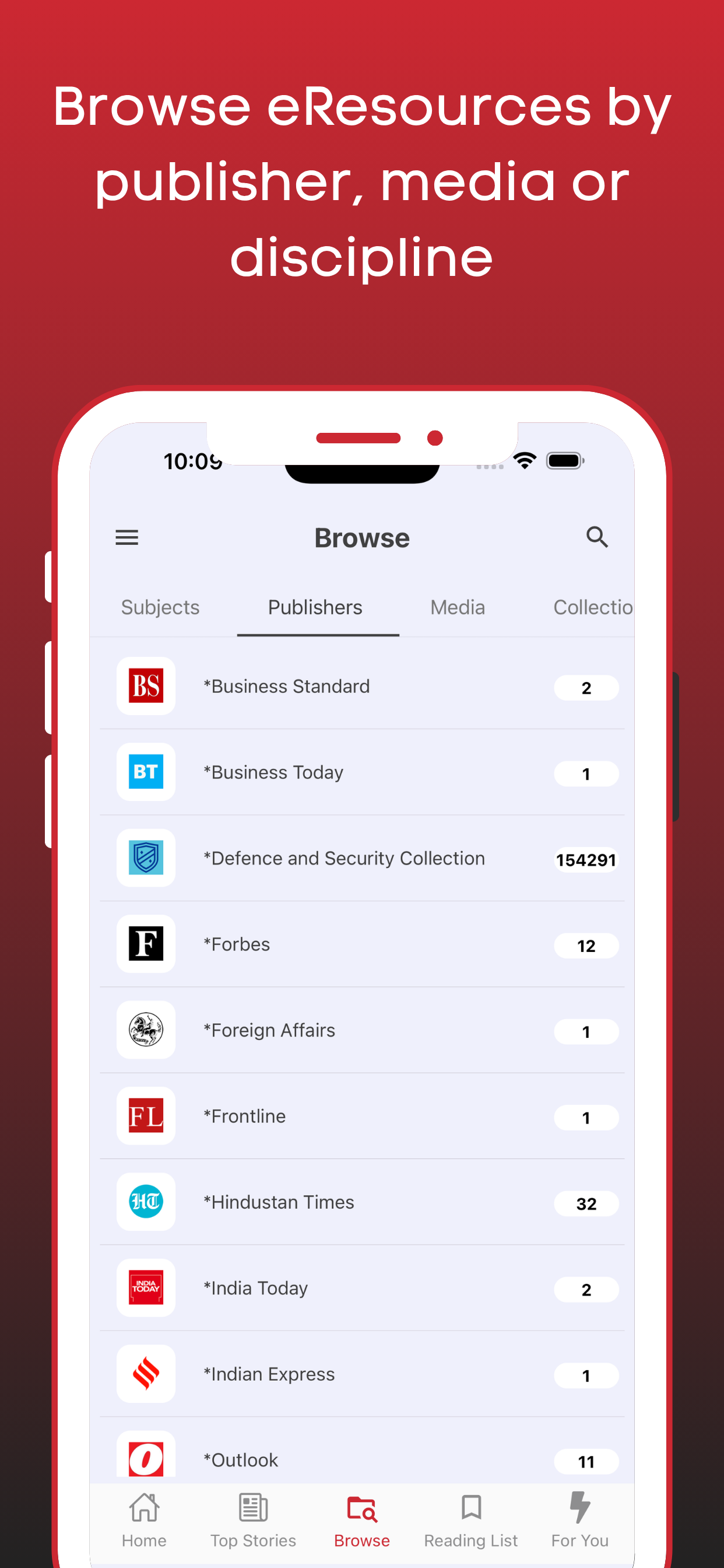 NSG eLibrary screenshot 3