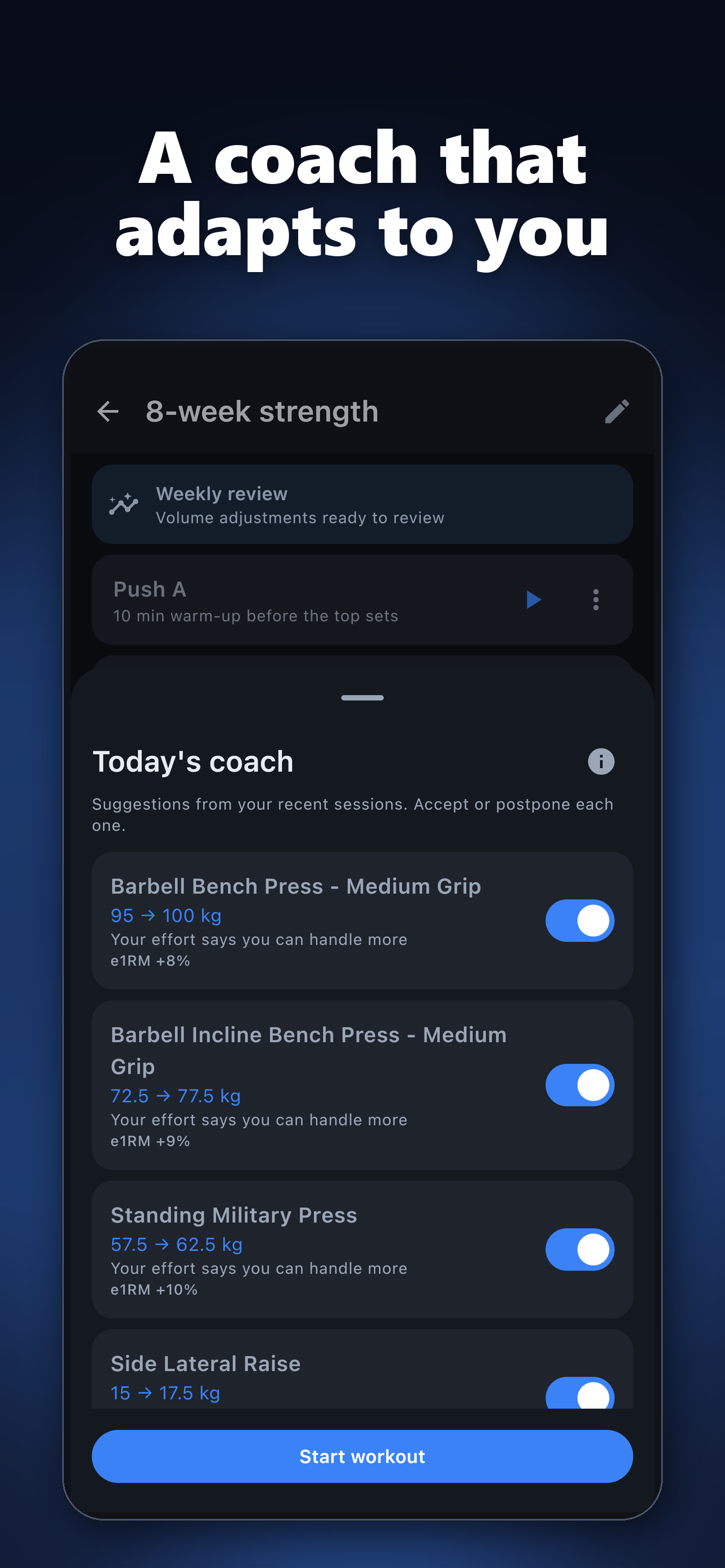 GiFit: Calorie Counter Gym Log screenshot 2