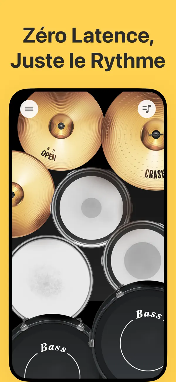 Screenshot #2 pour Double Kick Drum Kit