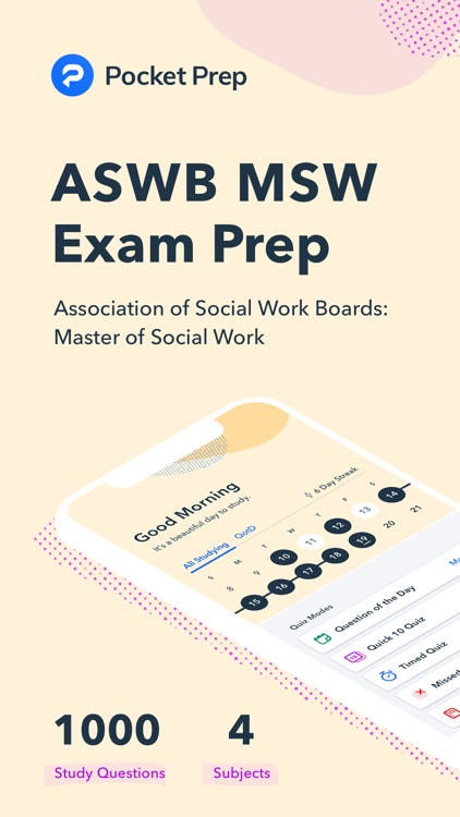 Pocket Prep MSW 2025 screenshot-0