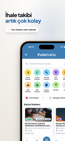 İhale Takip: EKAP Kamu İhale iPhone screenshot