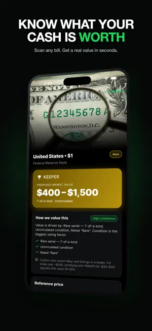 BillMarket: Banknote Scanner screenshot 1