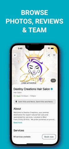 Beauty Booking - Bellevo screenshot