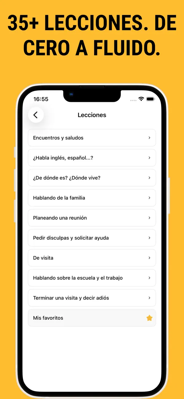 Screenshot #2 pour Conversation en espagnol Guide