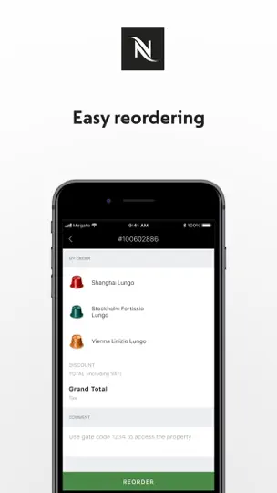 Nespresso Middle East & Africa iPhone Ekran Görüntüsü 6