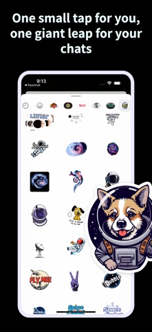Outer Space Stickers screenshot