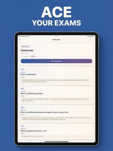 Lecture Recorder: AI Notes iPad screenshot
