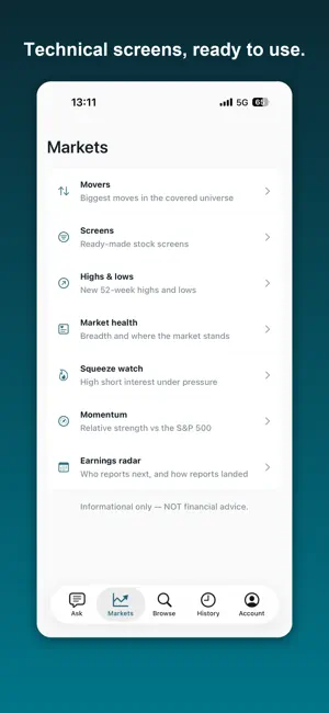 stocks-llm: ai stock research screenshot 3