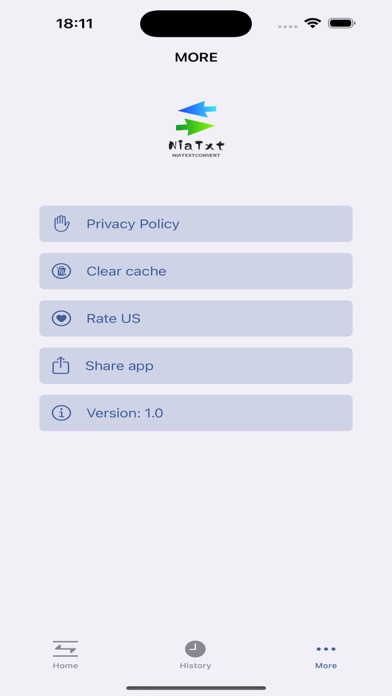 NiaTextConvert Screenshot
