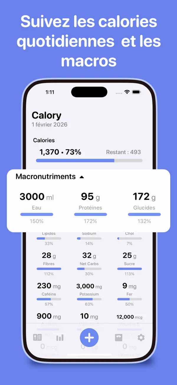 Screenshot #3 pour Nutrition Tracker - Calory AI