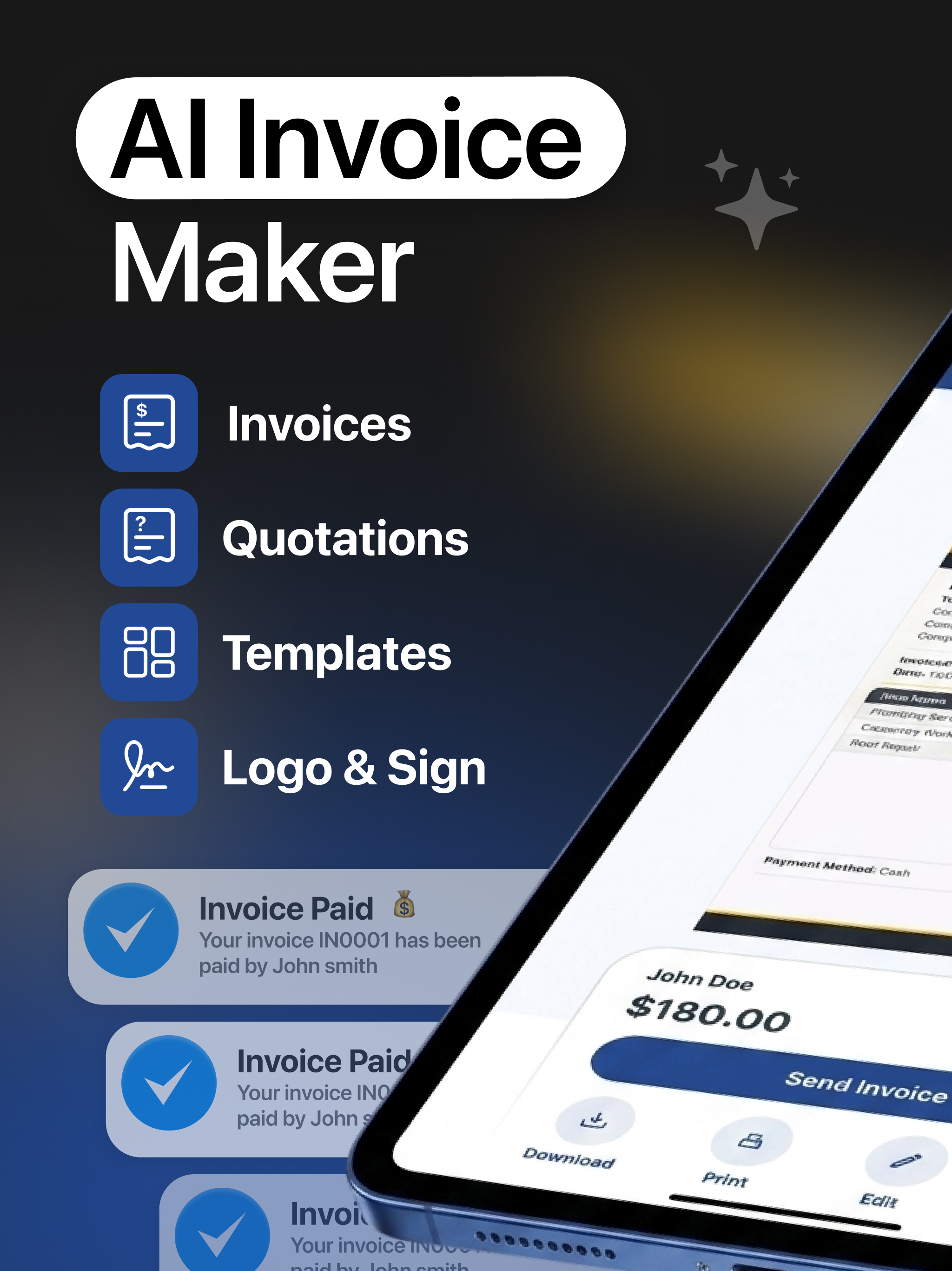 Invoicify: AI Invoice Maker