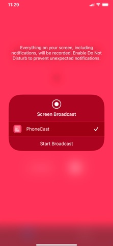 PhoneCast Screenshot 6 of 6
