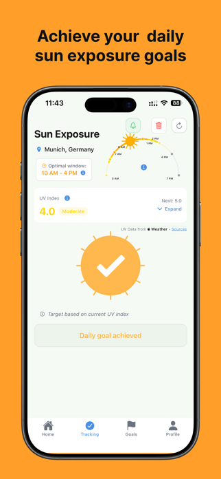 Sky Dose: Vitamin D Tracker Screenshot 4 of 8