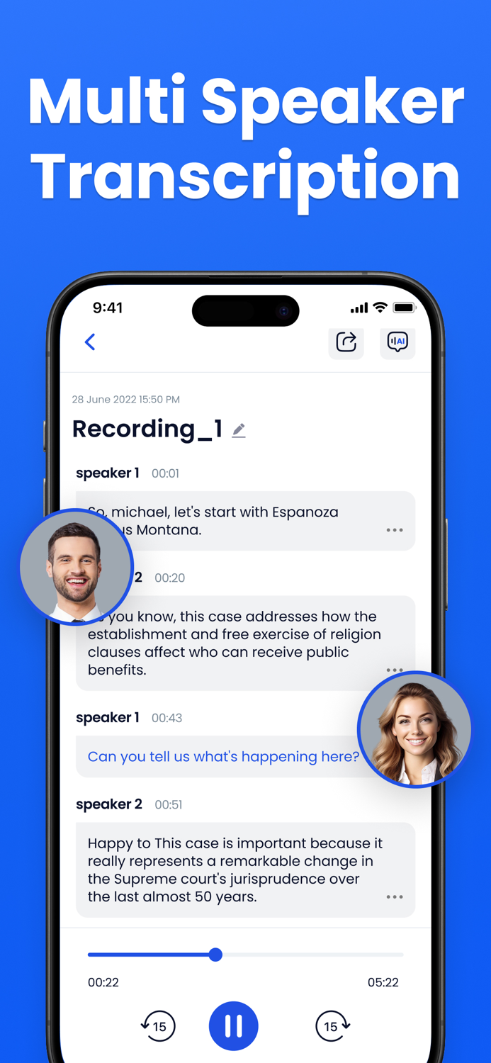 xTranscribe - AI Audio to Text