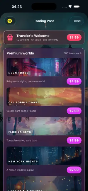 Theme Worlds: Calm Word Game screenshot 3