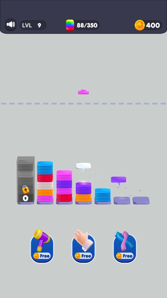 #2. Drop N Stack (iOS) بواسطة: Virtual Projects Oyun Yazilim Ve Teknoloji