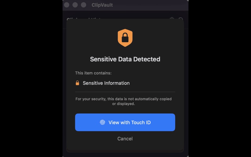 ClipVault app screenshot 3
