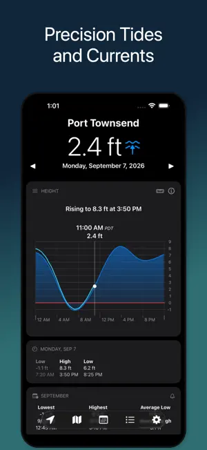 Tides Explorer screenshot 1