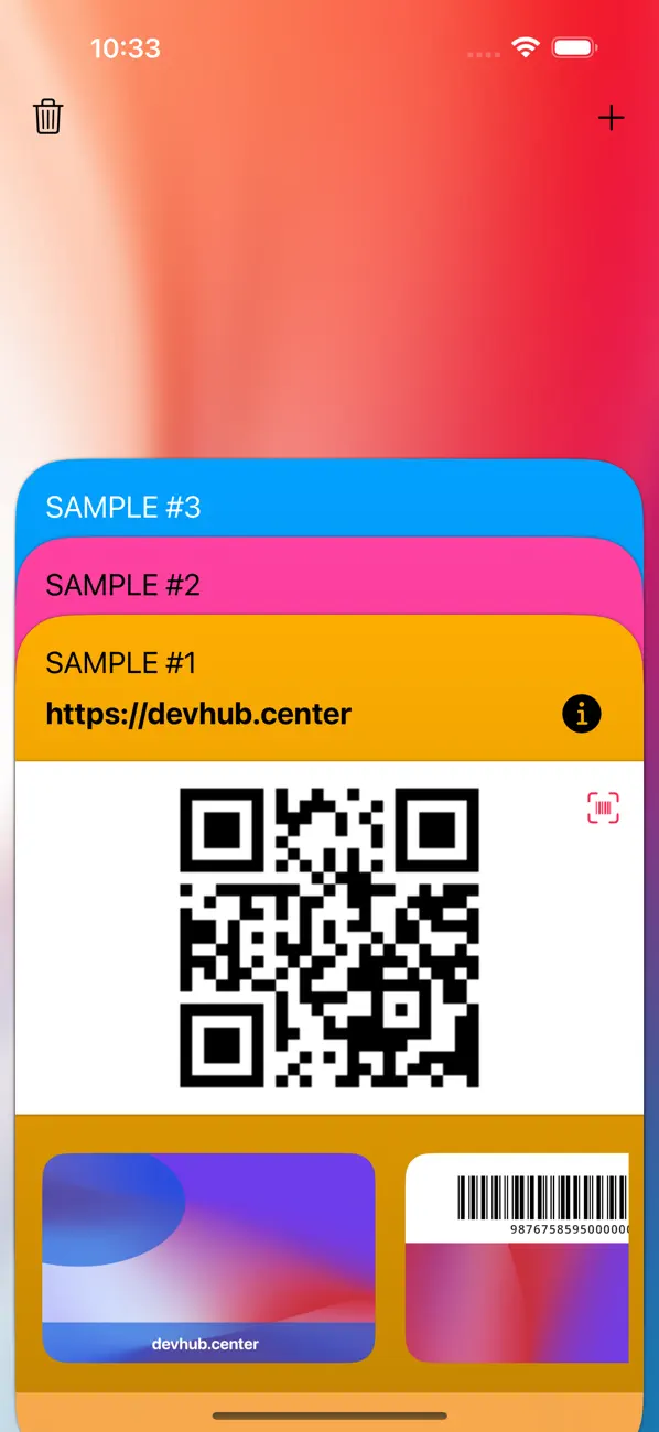 Screenshot #1 pour Membership Wallet