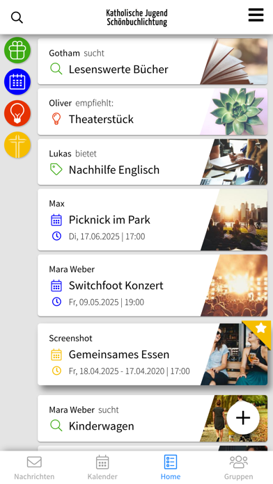 Junge Kirche Schönbuch screenshot