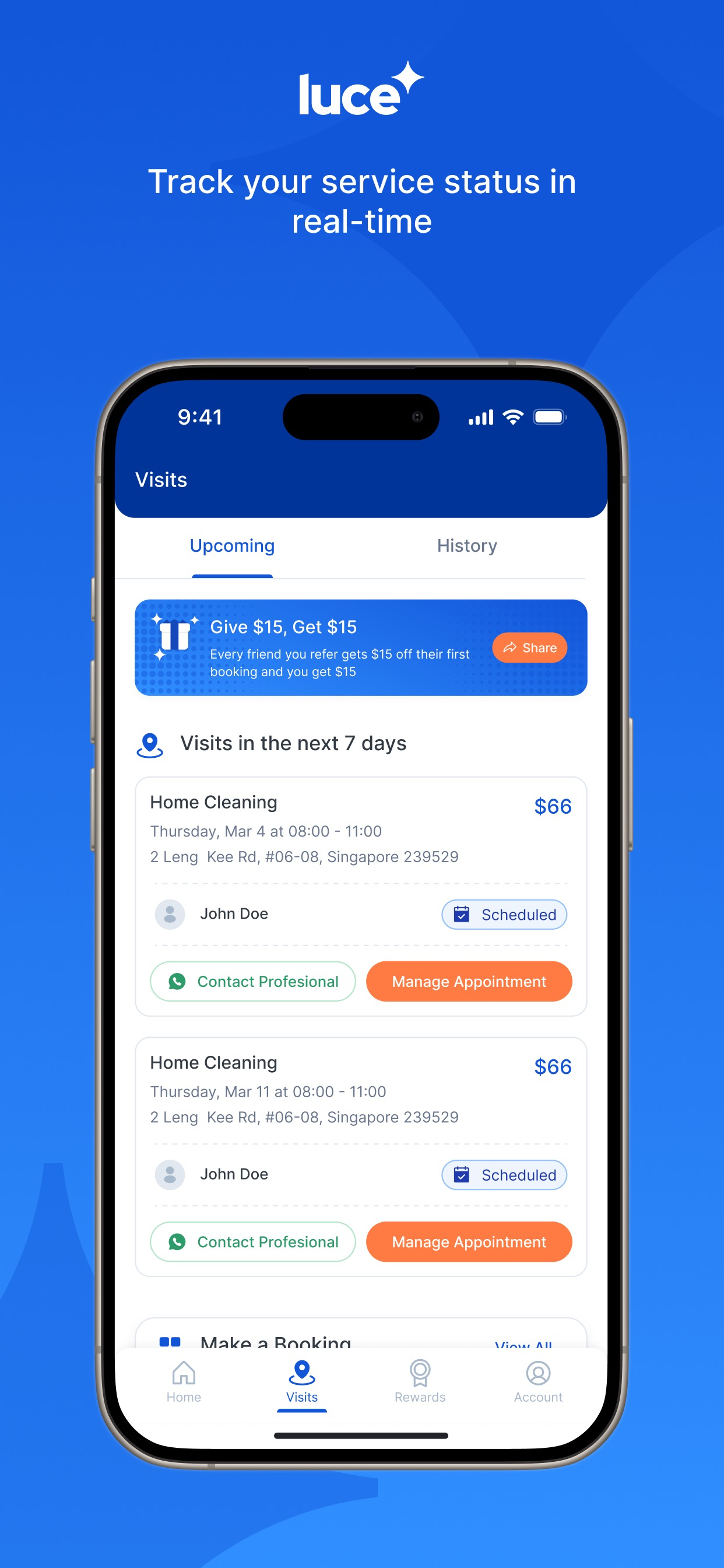 Luce - Home Services Super App