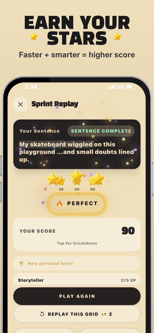 iPhone screenshot