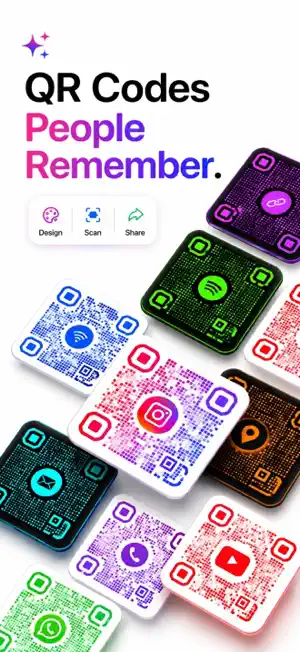 QR Code Maker & Scanner Pro screenshot 1