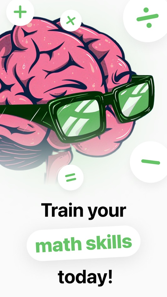 #1. Mental Math: Learning Exercise (iOS) By: Plaidera GmbH