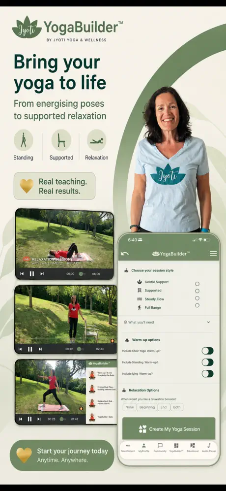 Jyoti | Yoga Builder™ screenshot 4