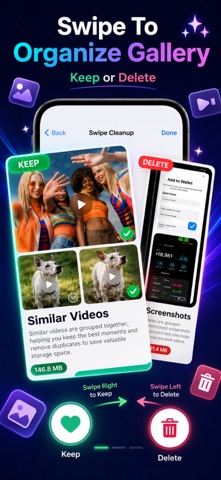 AI Cleaner: Free Up Storage+ iPhone screenshot