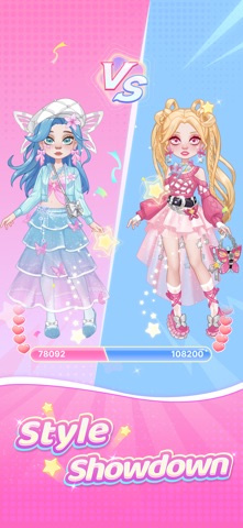 Shining Girl: Dress Up Game iPhone screenshot