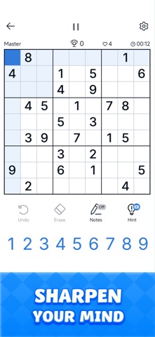 Sudoku Logic Master+ Screenshot 1 of 4