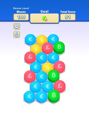 Hexa Stack Merge Puzzle iPad screenshot
