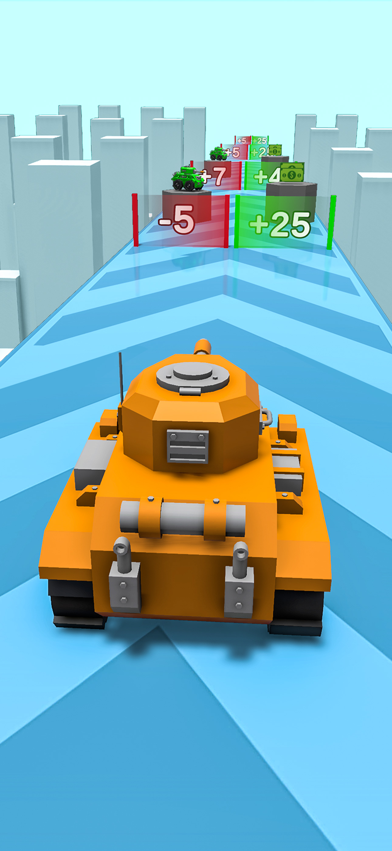 Runner Merge Tank adventure