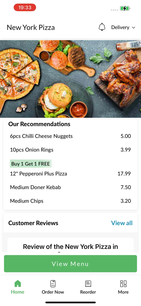 Screenshot #2 pour New York Pizza Swansea.