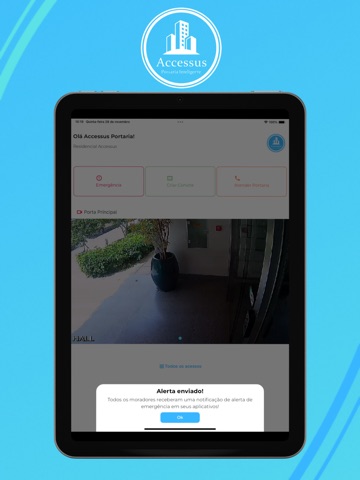 Accessus Portaria iPad screenshot