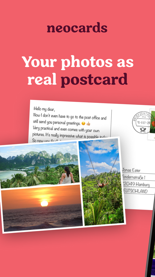 #1. Postcard Creator – neocards (iOS) 来自: Jonas Ester