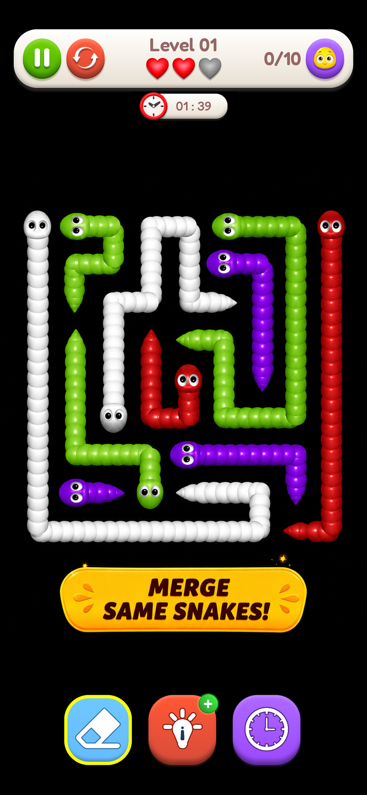 Escape Snake Maze Puzzle Game screenshot 7