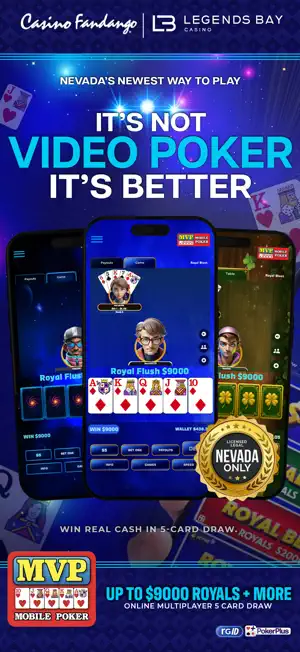 MVP Mobile Poker - Real Money screenshot 1
