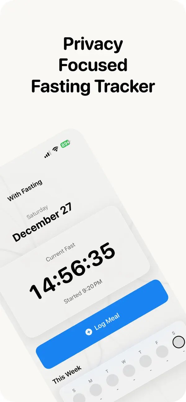 Screenshot #1 pour With Fasting
