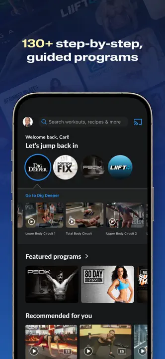 BODi Home Fitness & Workouts: Screenshot 4 von 9