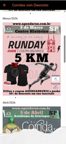 Agenda Run iPhone screenshot 3