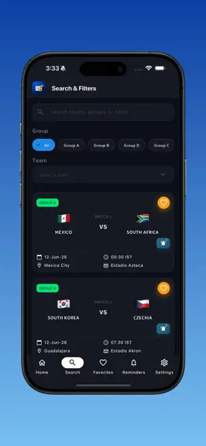 FootBall Cup Reminder 2026 screenshot 3