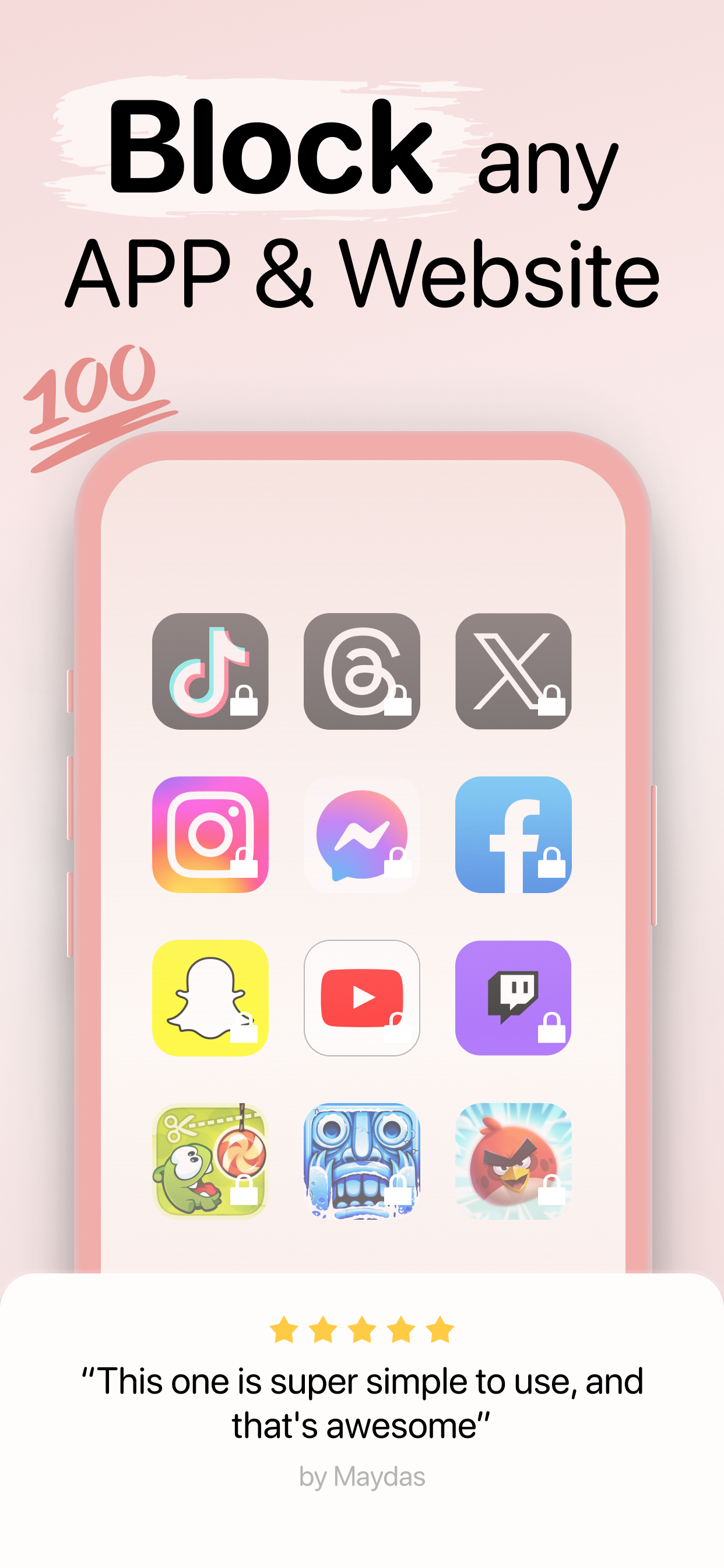 AppBlocker - Screen Time Limit